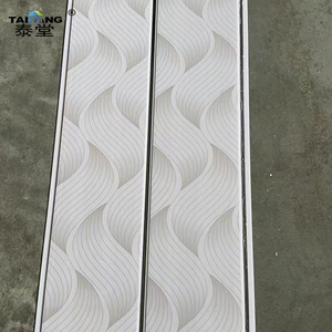 Panneau mural intérieur stratifié en PVC, faux plafond, <span class=keywords><strong>lambris</strong></span> PVC, faux ciel pour plafond, Guyana Nicaragua - Product Image 6