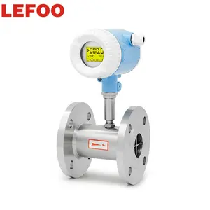 Lefoo Turbine Flowmeter Lage Kosten Industriële Gebruik Hoge Nauwkeurigheid Vloeistof Debiet Meten Turbine Flow Meter