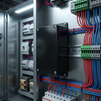 Boîte de distribution d'électronique et d'instruments étanche IP66 EWJ ME202015 avec un boîtier métallique durable