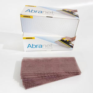 50 Pezzi per Scatola Carta Abrasiva <span class=keywords><strong>MIRKA</strong></span> Importata dalla Finlandia per Levigatura a Secco Senza Polvere 70*198 Maglia <span class=keywords><strong>Abrasivi</strong></span> per Levigatura Auto - Product Image 6