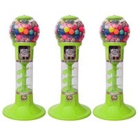 Capsules à pièces jouets jeu de gumball bonbons balle rebondissante Gumball Capsules distributeur automatique à vendre