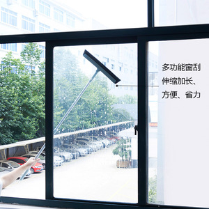 Extendable Floor Squeegee Rubber Blade PP Material For Living Room Cleaning - Product Image 4