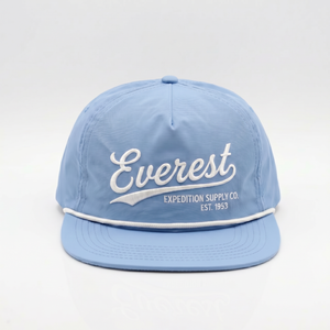 Casquettes Snapback personnalisées avec logo brodé en 3D, casquettes à 5 panneaux, casquettes en nylon non structurées - Product Image 3