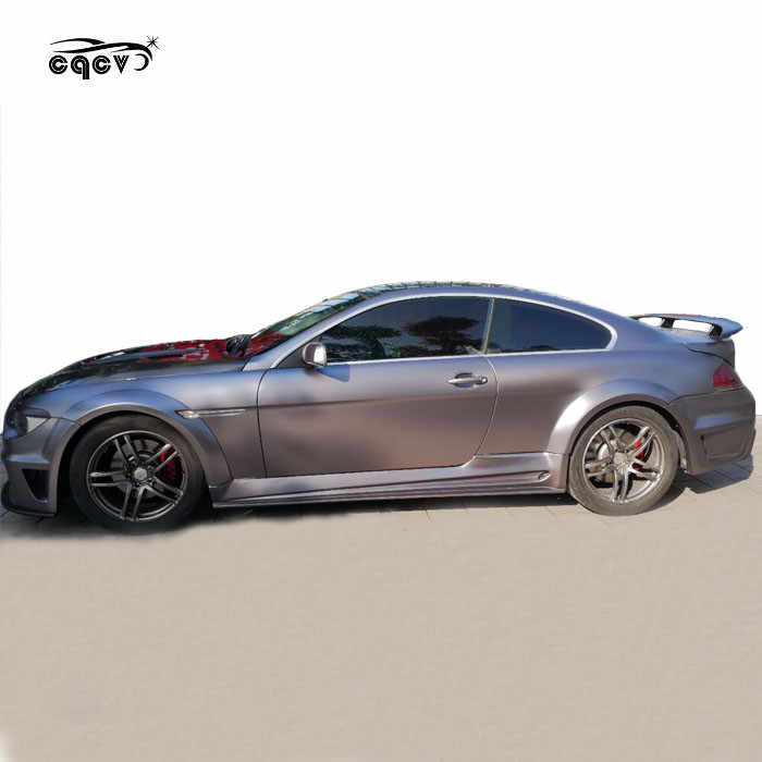 Cache Phare Avant Transparent Pour BMW Série 6 E63 E64 (2008-2010) - Protection Lentille, Coque PC - Côté Gauche