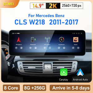 Autoradio GPS avec écran tactile grand format 14,9 pouces 2K HD 2560x720P pour Mercedes Benz CLS W218 2011-2017 - Product Image 2