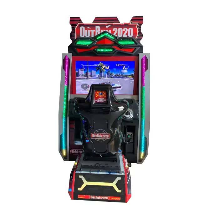 Arcade Racing Game Emulator Machine with Stainless Steel & Plastic ...