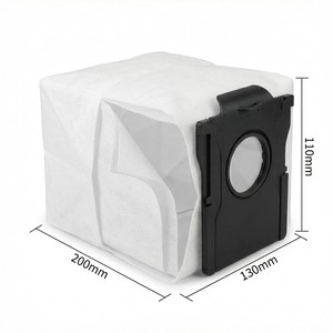 Sacs à poussière de remplacement pour aspirateur robot Dreame - Réutilisables en papier, ajustement universel pour les séries X30, L10S Pro, Ultra Heat, Mova, E30, Garage Car - Product Image 2