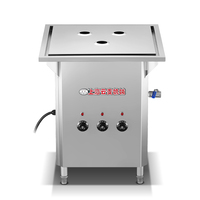 Baja tahan karat listrik komersial baru Cina Bao Bun & Steam Bun Steamer pangsit mesin makanan boneka
