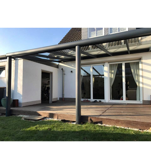 Perforeuse en aluminium pour portes coulissantes, <span class=keywords><strong>pergola</strong></span> bioctique à toit en aluminium <span class=keywords><strong>de</strong></span> haute qualité, nouveau design - Product Image 5