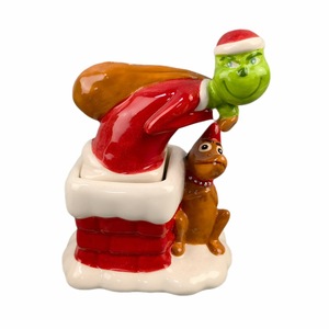 Commercio all'ingrosso personalizzato fatto a mano Anime 3d cartoni animati tazze da caffè OEM 3D scolpito <span class=keywords><strong>tazza</strong></span> da caffè in ceramica <span class=keywords><strong>Grinch</strong></span> Mug - Product Image 3