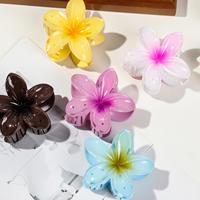 Diskon Spesial Jepit Rambut Bunga Plastik Kecil Grosir 8cm Jepit Rambut Plumeria Jepit Rambut Bunga Hawaii Modis