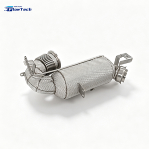 ชุดท่อลงสแตนเลส 304 สำหรับ Mercedes Benz GT50 GT53 GLE53 E53 CLS53 M256 3.0T ระบบไอเสียสมรรถนะสูงแบบไหลเวียนสูง - Product Image 2