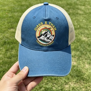 Gorra Trucker Blanca Bordada Personalizada, Unisex, Transpirable, de Malla, Estilo Béisbol Vintage, Ajustable, para Exteriores - Product Image 5