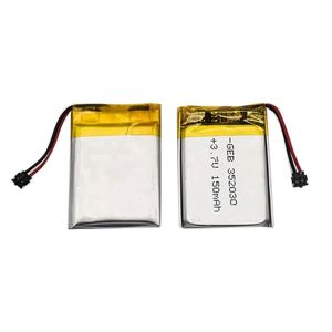 แบตเตอรี่ลิเธียมโพลิเมอร์บาง352030 150มิลลิเธียมไอออ<span class=keywords><strong>น</strong></span>สำหรับ GPS ความงามโดร<span class=keywords><strong>น</strong></span>แบตเตอรี่3.7V - Product Image 2