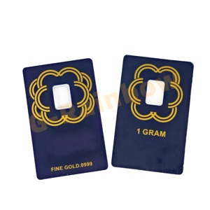 Double pochette en or fin 0,5g 1g 2g 4g 5g 6g 8g 10g 20g 50g 100g 250g pour pièces de monnaie argentées, médailles, packs - Product Image 6
