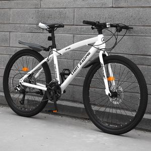 Vélo de montagne <span class=keywords><strong>26</strong></span> pouces 24 vitesses, cadre en acier haute teneur en carbone, frein à disque, vélo pour adultes, déplacements quotidiens, conduite en plein air, vélo de montagne - Product Image 6