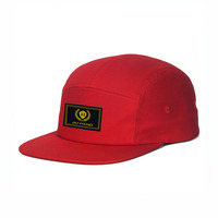 Casquettes de sport, casquettes de camping, casquettes personnalisées, casquettes de running à 5 panneaux avec patch et étiquette