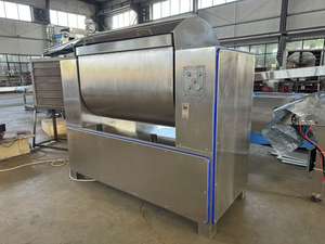 Automatic Horizontal Stainless Steel Dough Mixer Machine For Biscuit Cookie Flour Industrial Price - Product Image 5