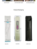 Stylo de mesure de la qualité de l'eau TDS-3 à trois boutons Ruixiangtong en stock, plage TDS 0-9990 ppm, détection de température, approvisionnement direct usine