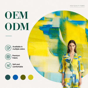 Tela de Algodón 100% con Estampado Personalizado OEM ODM, Tejido Liso 56 60 para Chaqueta Bomber, Tela de Algodón con Estampado Personalizado - Product Image 1