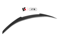 Pour BMW Série 1 E82 Spoiler M4 Style Sec En Fiber De Carbone Aileron Arrière Pour BMW Série 1 E82 Coupé 2007-2013