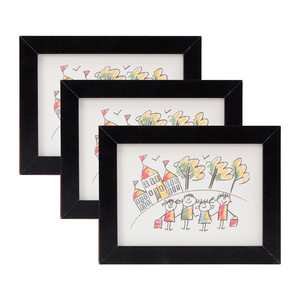 Cadre photo magnétique détachable pour œuvres d'art et photos d'enfants, organisateur décoratif artisanal pour le rangement des créations artistiques - Product Image 1