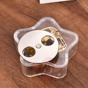 Caja <span class=keywords><strong>de</strong></span> Música <span class=keywords><strong>de</strong></span> Manivela con Diseño <span class=keywords><strong>de</strong></span> Castillo y Cielo, Música Clásica, Movimiento Chapado en Oro, Pentagrama, Regalo Creativo para Festivales y Hogar - Product Image 2