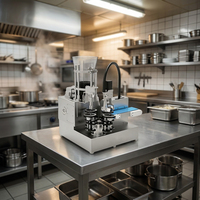Machine à fabriquer des raviolis SJZ20A avec machine à former semi-automatique électrique 220v, capacité de production de 1200 pièces/h, équipement de production de gyozas