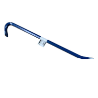 Double tête Heavy Duty 600mm Flooring Tool Jimmy Crowbar Steel Pinch Point Rescue Crow Lever bar