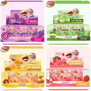 Mascarilla Labial <span class=keywords><strong>para</strong></span> <span class=keywords><strong>Dormir</strong></span>, Venta al por Mayor, Orgánica, Vegana, con Colágeno y Rosa, Hidratante - Product Image 2