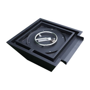 Bassin à feu et à eau en acier corten personnalisable - 2026 Vente chaude Noir Piscine à feu et à eau Poker Écologique Design autoportant - Product Image 1