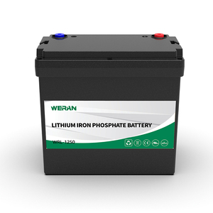 Weran 12V 50AH cho UL chứng nhận Lithium ion có thể sạc lại pin gói dung lượng cao sắt <span class=keywords><strong>Phosphate</strong></span> dài chu kỳ cuộc sống cao - Product Image 5