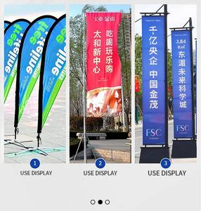 110g/m² Polyester Warp-KNIT cờ vải biểu ngữ chiếc khăn nhiệt thăng hoa in trực tiếp Có sẵn cổ phiếu Poster vật liệu - Product Image 3