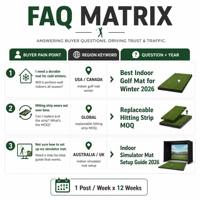 Tapis de frappe de golf 3D d'hiver avec inserts remplaçables, simulateur de frappe, tapis d'entraînement intérieur, base en EVA résistante au feu