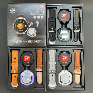 Jam Tangan Pintar D21 untuk Pria Wanita dengan Dial Kronograf dan Earphone Nirkabel Air31 TWS, Tahan Air IP67, Kompatibel dengan IOS - Product Image 6