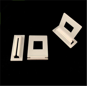 Clips de Plástico ABS Blancos para Estantes Corrugados, Conectores de Cartón para Exhibición de Accesorios, en Oferta - Product Image 1