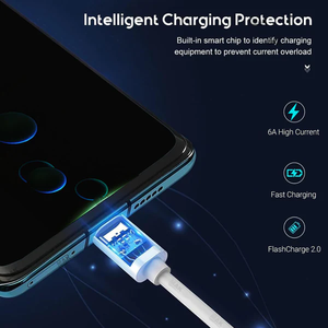 ปลั๊กไฟ Super <span class=keywords><strong>VOOC</strong></span> 44W 80W QC3.0เป็นมิตรกับสิ่งแวดล้อมวัสดุ ABS ชาร์จสากลสำหรับแล็ปท็อป OPPO VIVO realme OnePlus มาร์ทโฟน - Product Image 5