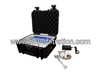 Contador de Partículas de Aceite Portátil Industrial Hopu LPC-P50, Analizador de Limpieza de Aceite Lubricante NAS ISO, Equipo de Prueba de Campo para Turbinas Hidráulicas