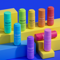 Vente en gros de flacons de lotion en plastique PET à ouverture par torsion de 100/150/200 ml, flacon de toner dégradé pour l'emballage cosmétique des soins de la peau