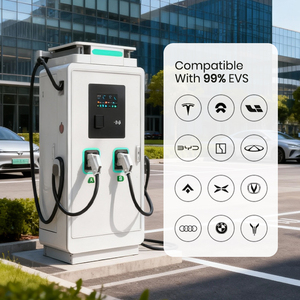 สถานีชาร์จรถยนต์ไฟฟ้า IP54 160kW พร้อมหัวชาร์จคู่ - รองรับ CCS1, CCS2, GBT, NACS - Product Image 5