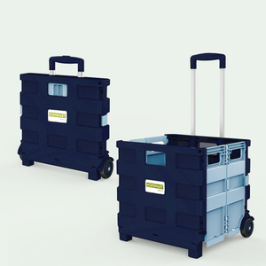 Carritos de Compras Multifuncionales WAHSUN, Carrito Plegable Grande, Carrito de Supermercado con <span class=keywords><strong>Ruedas</strong></span> - Product Image 5