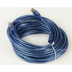สายต่อขยาย USB 2.0 ยาว 15 เมตร สายทองแดงพร้อมแกนเฟอร์ไรต์สำหรับการเชื่อมต่ออุปกรณ์ต่อพ่วงคอมพิวเตอร์ - Product Image 1