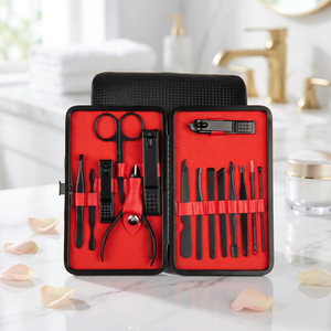 <span class=keywords><strong>Set</strong></span> <span class=keywords><strong>Manicure</strong></span> Professionale 5 in 1 in Acciaio Inossidabile, Tagliaunghie <span class=keywords><strong>e</strong></span> Forbici per <span class=keywords><strong>Pedicure</strong></span>, Kit per Adulti, Novità 2026 - Product Image 2