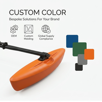 Système de stabilisation pour kayak à prix d'usine, flotteur orange en plastique pour canoë, barre d'équilibrage, extension marine