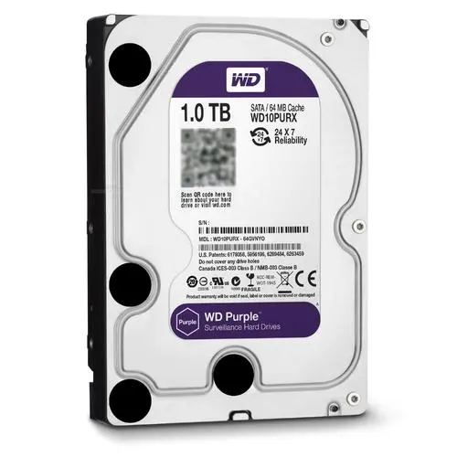 HDD 3.5 inç mor 1TB 2TB 3TB 4TB 6TB güvenlik sabit Disk CCTV Video kayıt