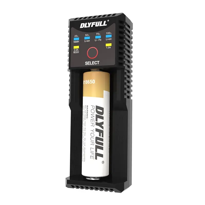 Dlyfull Smart Batterie ladegerät 1,2 V NIMH AA AAA 3,7 V Li-Ion 18650 22650 Batterie ladegerät Universal USB Intelligent