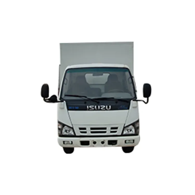 the most popular Isuzu Used 5 Ton mini light truck VAN truck 120HP isuzu engine 6wheels hot sale