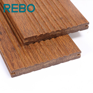 Planches de terrasse en bambou d'ingénierie modernes, imperméables, à installation par clic, à prix compétitif, pour une utilisation en <span class=keywords><strong>extérieur</strong></span> - Product Image 1