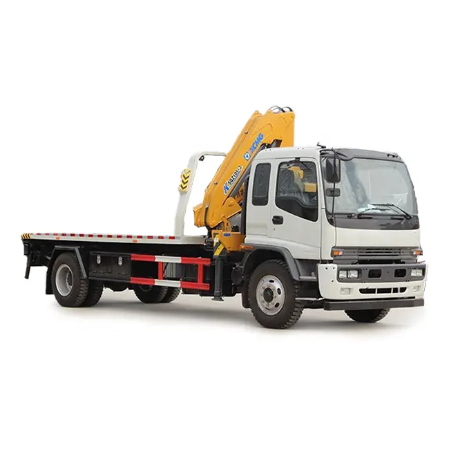 ISUZU FTR rulo geri çekici kamyon vinç ile 10 Ton ve opsiyonel Ton kapasiteli kaldırma ve çekme tamirci satılık
