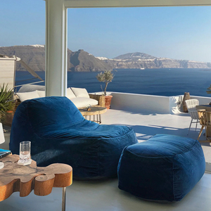 เก้าอี้โซฟาบีนแบ็กแบบสบายๆ สไตล์โมเดิร์น สำหรับพักผ่อนในห้อง  พร้อมปลอกหุ้ม - Product Image 6